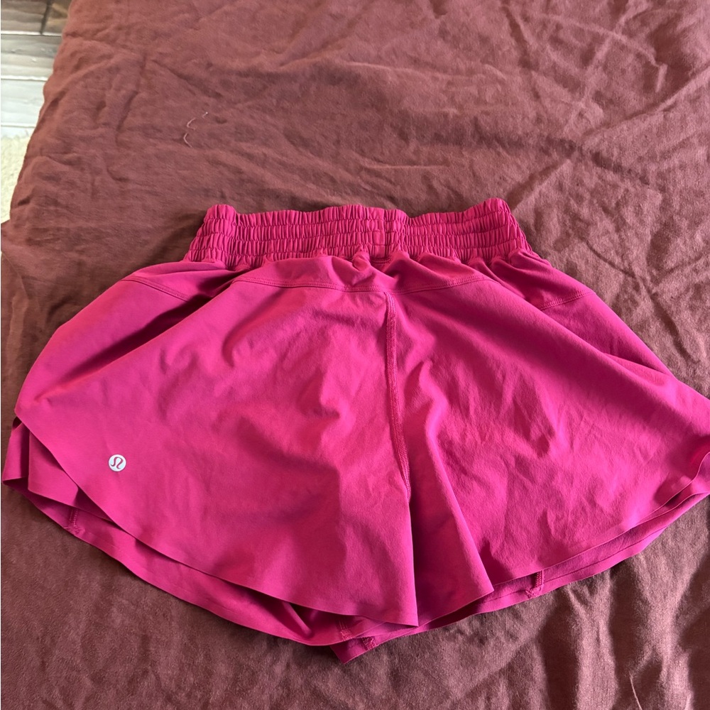 lululemon athletica Shake It Off High-Rise Running Shorts 2.5” in Berry rumble - Picture 4 of 4